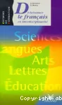 Décloisonner le français en interdisciplinarité