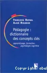 Pédagogie, dictionnaire des concepts clés