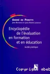 Encyclopédie de l'évaluation en formation et en éducation