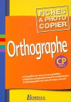 Orthographe CP, cycle 2